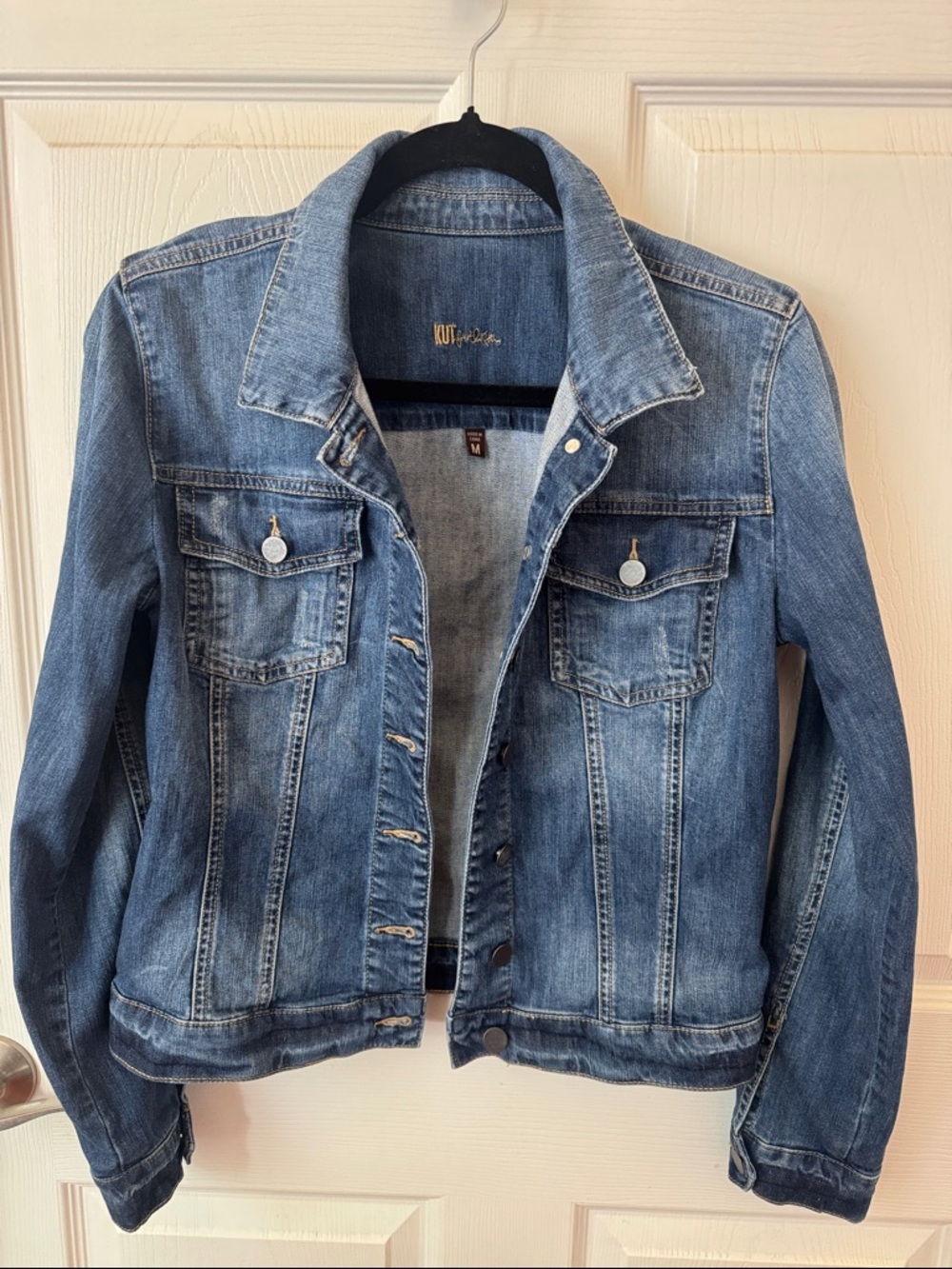 Kut from the Kloth Blue Denim Jacket